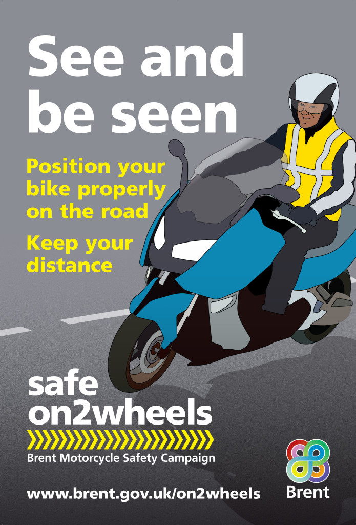 Campaign to promote safety on motorcycles and scooters.